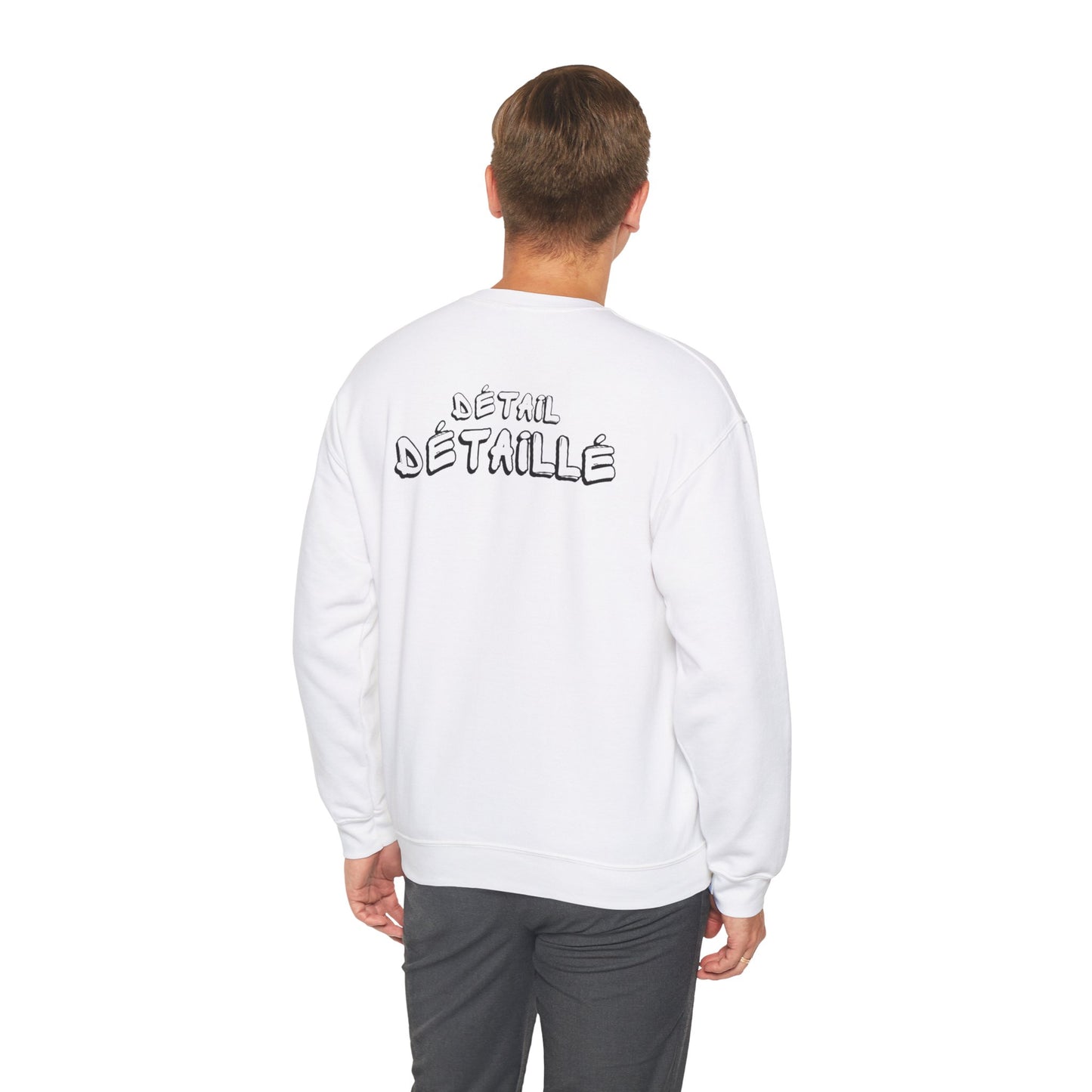 Sweatshirt Blanc Classique